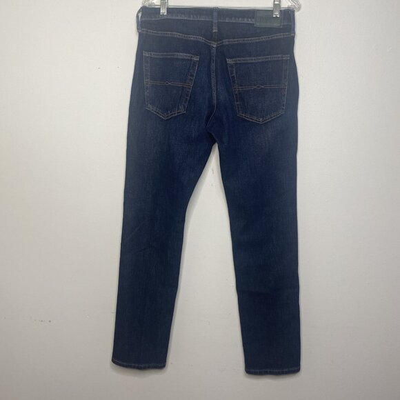 Lucky Brand Mens 31 x 32 410 Athletic Slim Leg Stretch Denim Jeans Dark Wash - Picture 6 of 12